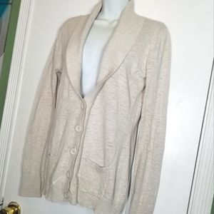 Mossimo Supply CO. Comfy Light Beige Cozy Cardigan